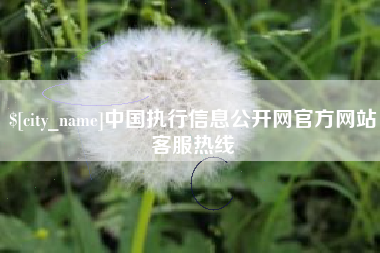 郓城中国执行信息公开网官方网站客服热线