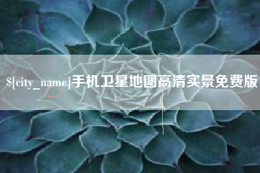 郓城手机卫星地图高清实景免费版