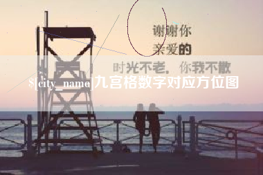 郓城九宫格数字对应方位图