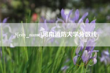 郓城河南消防大学分数线