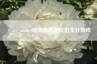 郓城河南消防学校招生分数线