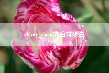 郓城九宫排除法