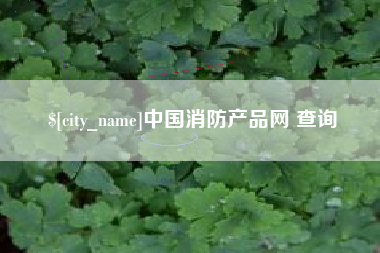 郓城中国消防产品网 查询