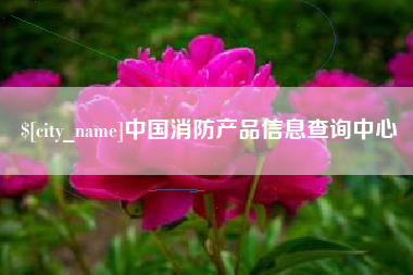 郓城中国消防产品信息查询中心