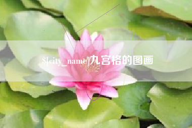 郓城九宫格的图画