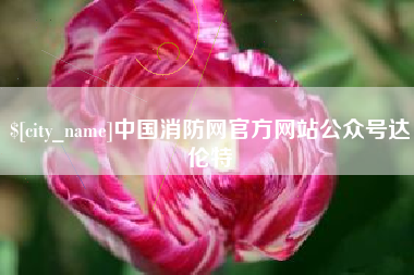 郓城中国消防网官方网站公众号达伦特