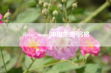 郓城中国地图9宫格