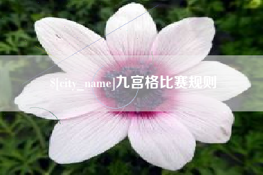 郓城九宫格比赛规则