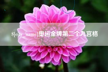 郓城奥运金牌第二个九宫格